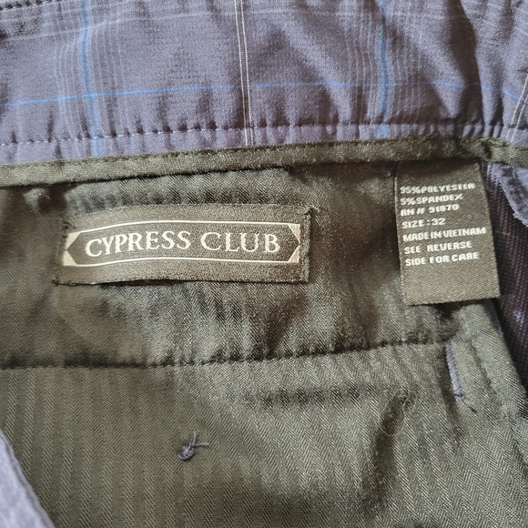 Men's Cypress Club plaid shorts Waist size 32 - Picture 8 of 10